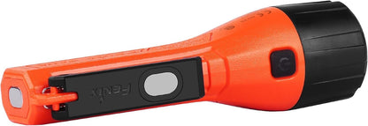 Fenix WF11E 200 Lumen Led Torch with 185m Beam with 50000hrs Lifespan – IP67 Waterproof Tactical Flashlight with 3 Brightness Levels Explosion-Proof Emergency Torch Light (Orange)
