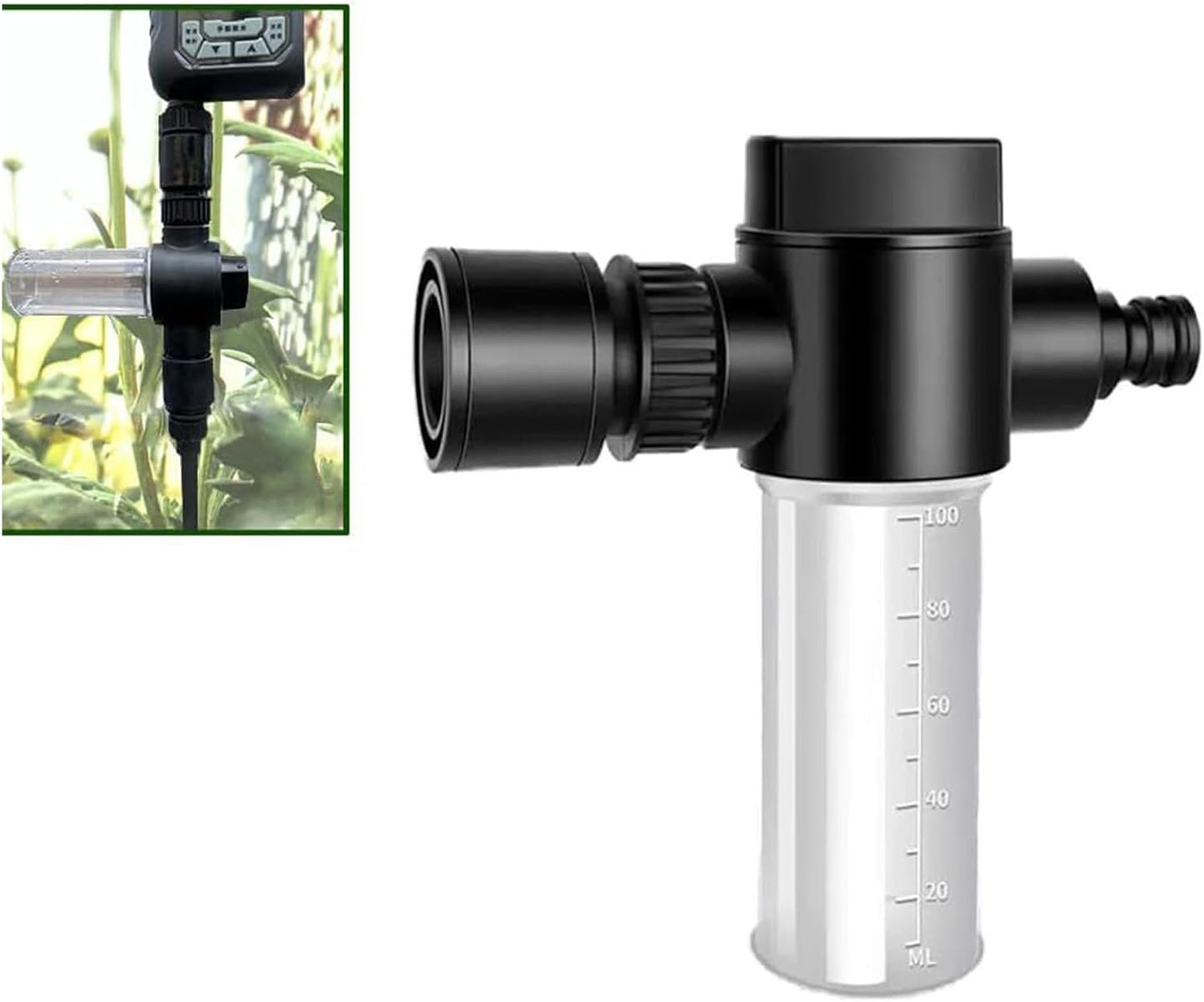 Schiuma Sprayer, Pressure Washer Attachment, Car Cleaning Tool, Adjustable Nozzle Design, Built in Measurement Scale for Vehicle Detailing and Garden Watering, 5,91 x 5,71 pollici