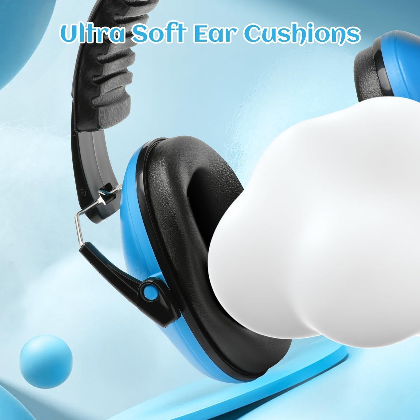 2 Pack Noise Canceling Headphones for Kids, Kids Ear Protection Earmuffs for Autism, Toddler, Children, Noise Cancelling Sound Proof Earmuffs/Headphones for Concerts, Air Shows, Fireworks