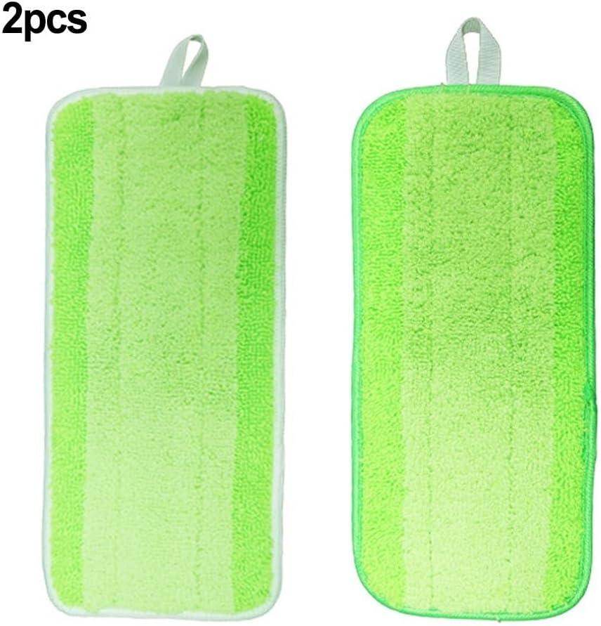 Cleaning Essential, 2 panni piatti in microfibra progettati per l'uso con prodotti Bon A su vari tipi di pavimento (bordo bianco)