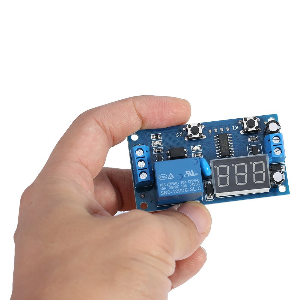 Cycle Delay Timer Switch Adjustable Relay Module High Precision Stable Safe for Home Automation and Industrial Use