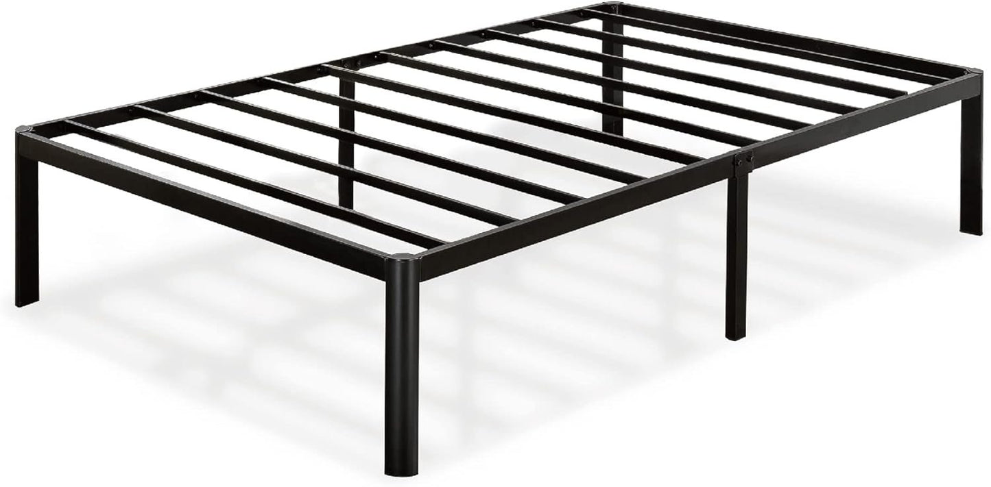 ZINUS Van 16 Inch Metal Platform Bed Frame / Steel Slat Support / No Box Spring Needed / Easy Assembly, Twin