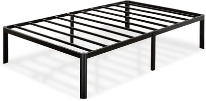 ZINUS Van 16 Inch Metal Platform Bed Frame / Steel Slat Support / No Box Spring Needed / Easy Assembly, Twin