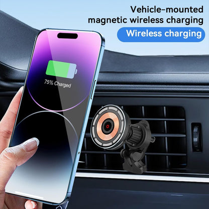 for MagSafe Car Mount Charger, 15W Fast Charging Magnetic Wireless Car Charger, Magnetic Phone Mount Holder for Magsafe Charger Car Phone Holder Vent Fits iPhone 15 14 13 12