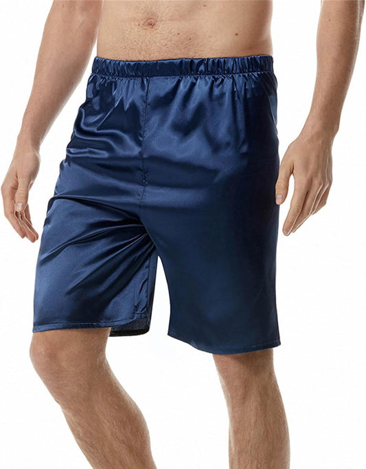 Star Boy Men's Summer Fitness Sports Leisure Solid Color Black Single Layer Shorts for Men Tech Mens Trousers, Navy, XXL, Navy, XXL