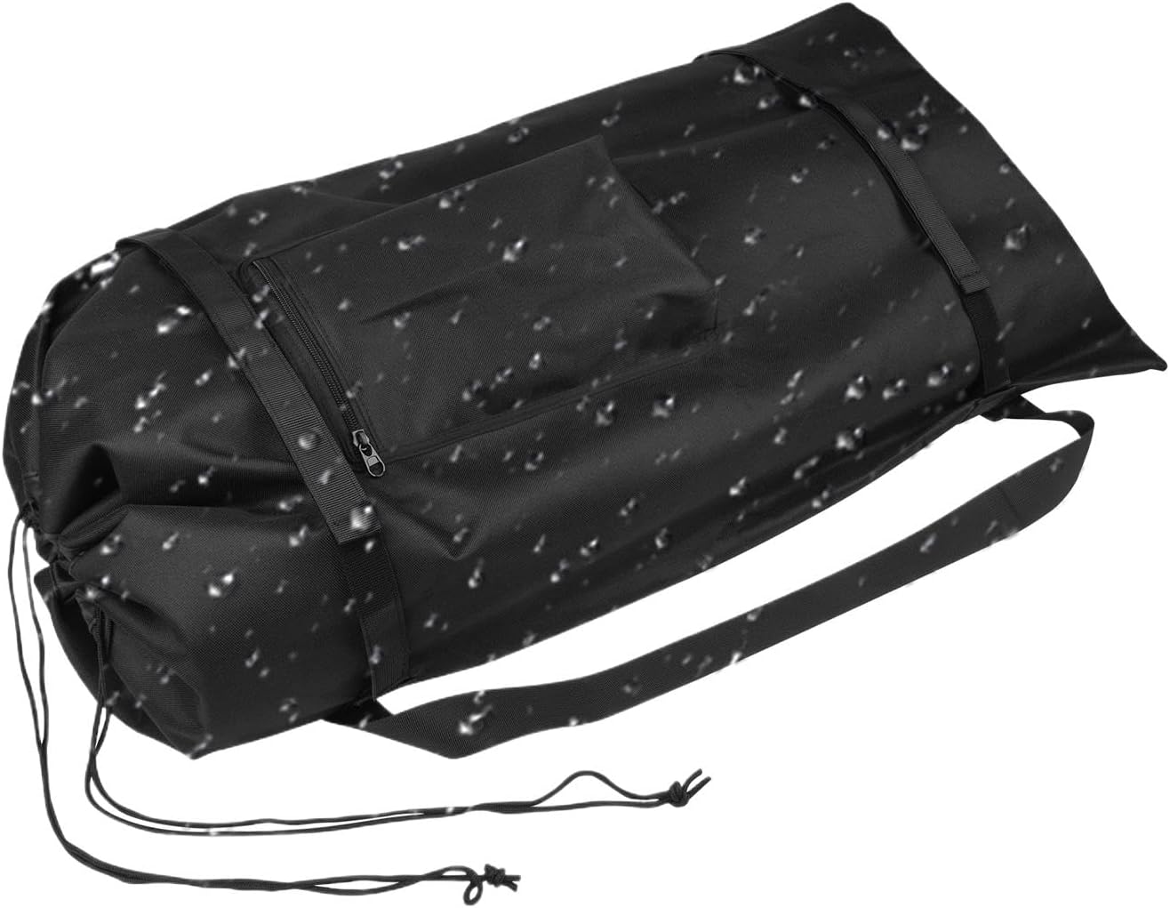 Generico Large Camping Duffel Bag, Foldable Travel Luggage, Tent Storage Carrier, Portable Pouch, Adjustable Shoulder Strap for Hiking, Picnic, Outdoor Adventures, 35.43 x 19.29 Inches, Single