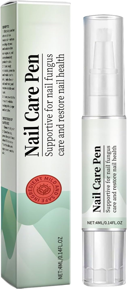 Nail Care Pen, The Original Nail Fungus Infection Cosmetic Care Pen Fast and Effective for Well-Groomed Nails with Tea Tree Oil, Vitamin E and