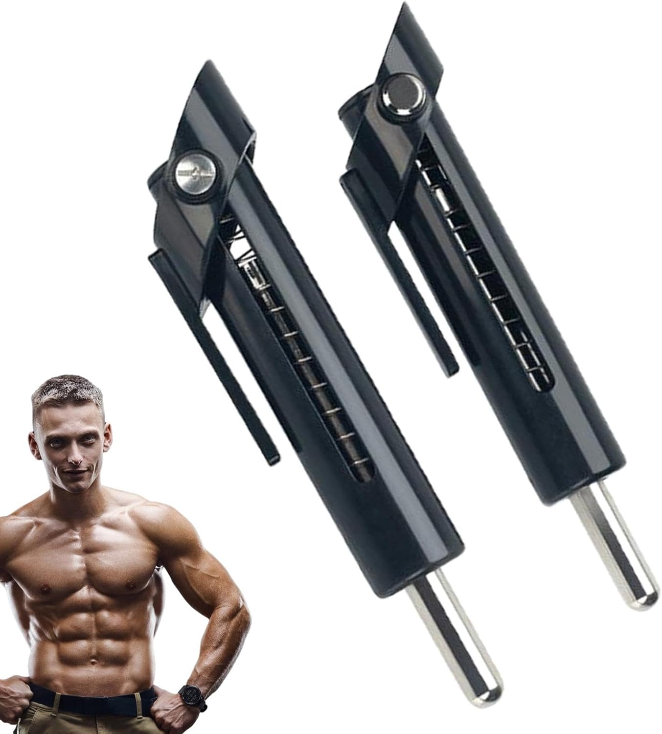 Drop Set Pins Gym | Heavy-Duty Steel Fitness Weight Stack Pins Home Gym Replacement Parts,Sturdy Exercise Machine Parts Drop Set Pins for Strength Training Equipment