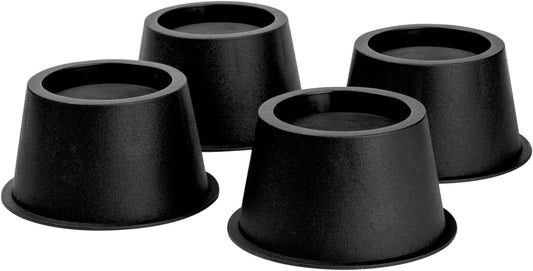 Uping Bed Risers for Table or Furniture Risers Add to Height of 5 cm (4 Pieces, Black)