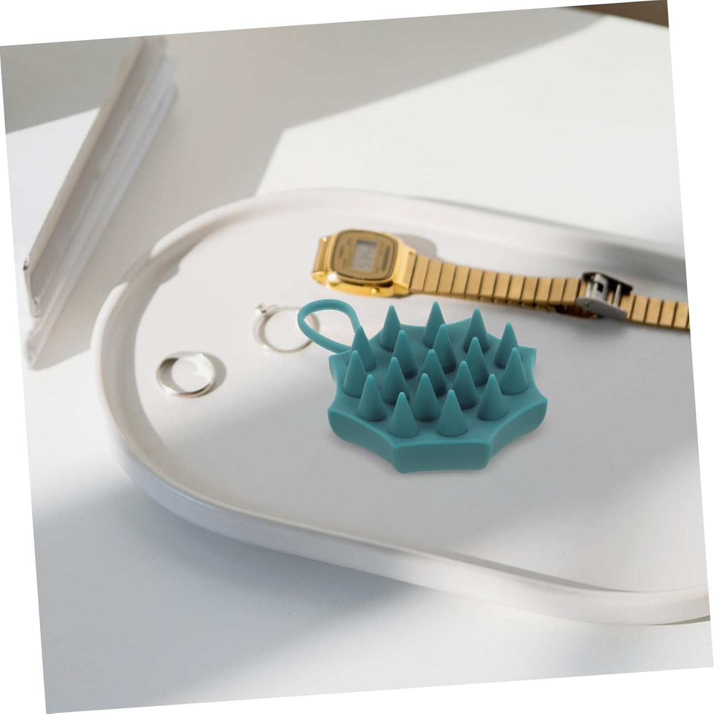 WATIIFUFU Shampoo Spazzola Per Cuoio Capelluto Esfoliante Scrubber Per