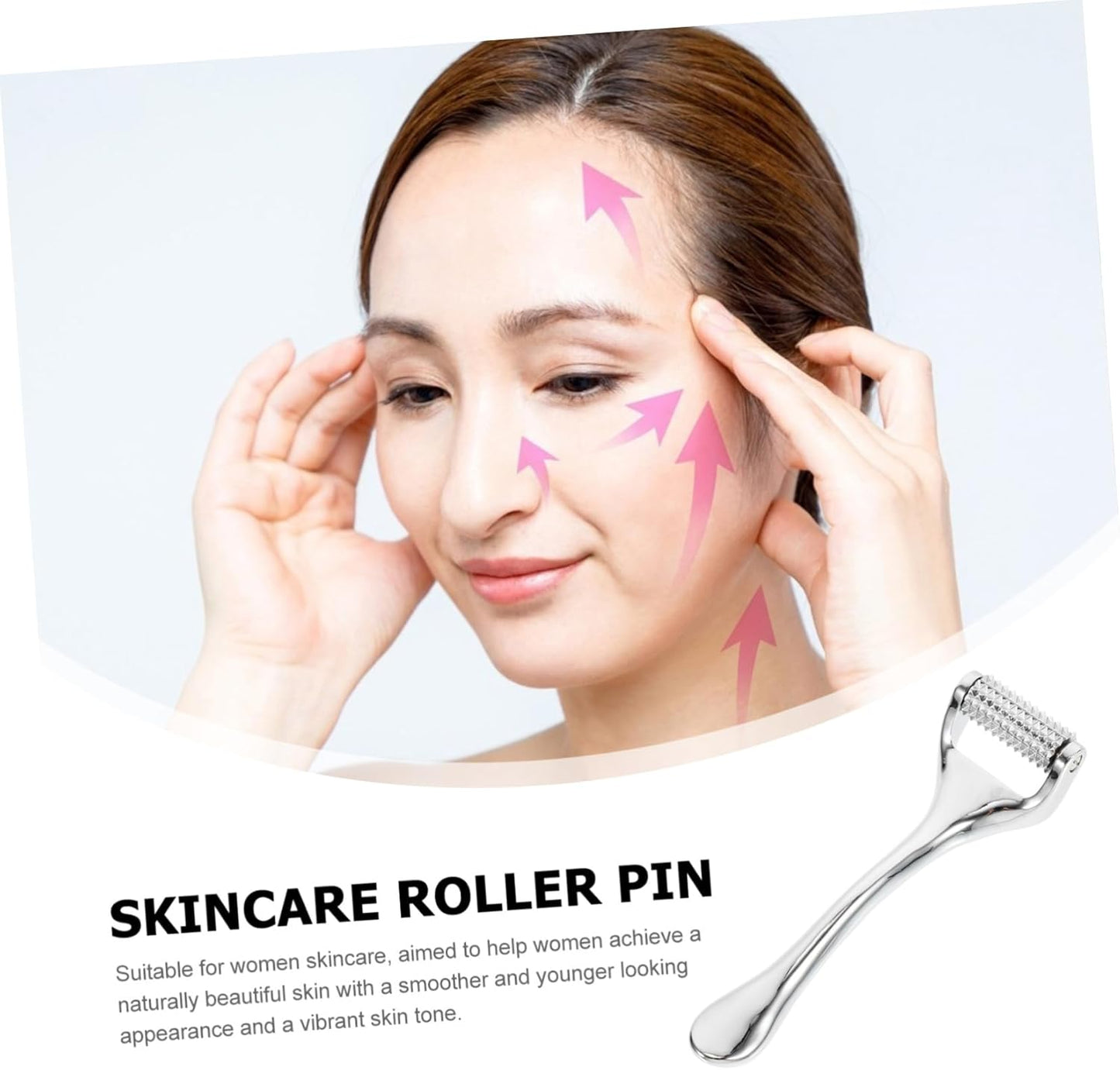 DOITOOL 1 Pc Facial Beauty Rollers Anti Aging Tool Facial Massager Face V Massager Skin Care Needle Rolling