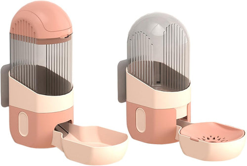 NVOQILIN Alimentatore per acqua per gatti Alimentatore automatico per gatti e acqua Dispenser di acqua per gatti Alimentazione per gatti Irrigazione Alimentatore per animali domestici Supporto per