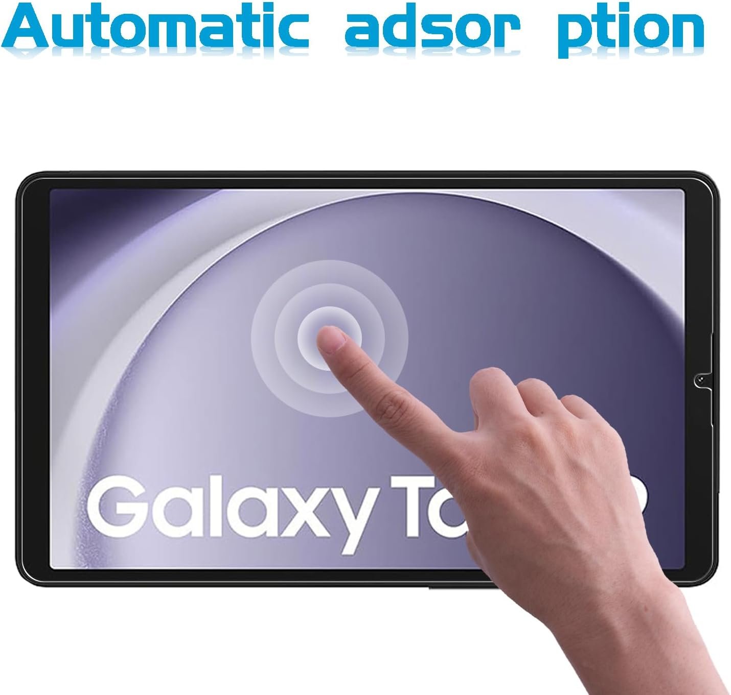 XunyLyee 2-Pack, Screen Protector for Samsung Galaxy Tab A9 8.7 inch SM-X110/ SM-115 2023 Version Tempered Glass Film