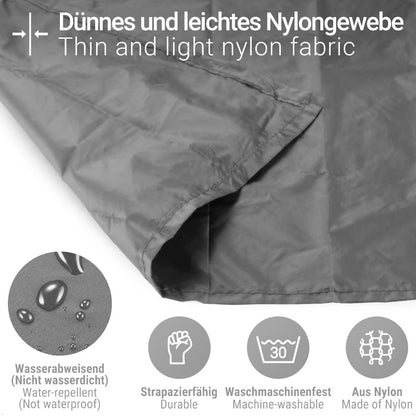 Siegvoll Sand Free Beach Mat for 1-2 Persons, 70x110cm Sandproof Easy Beach Blanket, Water-Repellent Outdoor Pocket Picnic Mat Small, Lightweight Beach Rug for Hiking Camping Travel(Gray)