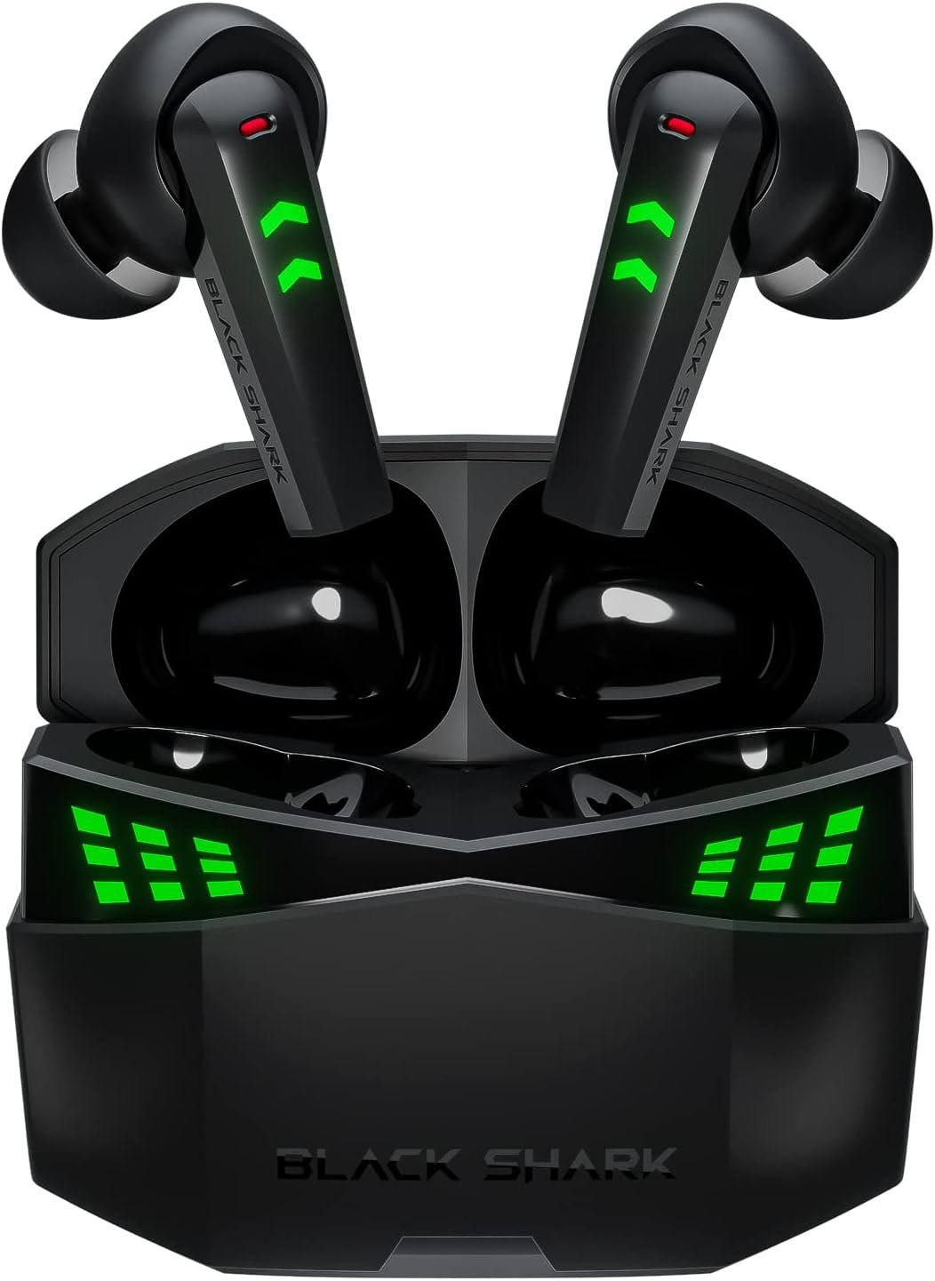 Black Shark Bluetooth Earbuds with 0.035s Ultra-Low Latency, Dual Environmental Noise Cancelling Microphones, Wireless Earbuds Gaming Earphones with Bluetooth 5.3, IPX5 Waterproof, 28h Listening Time