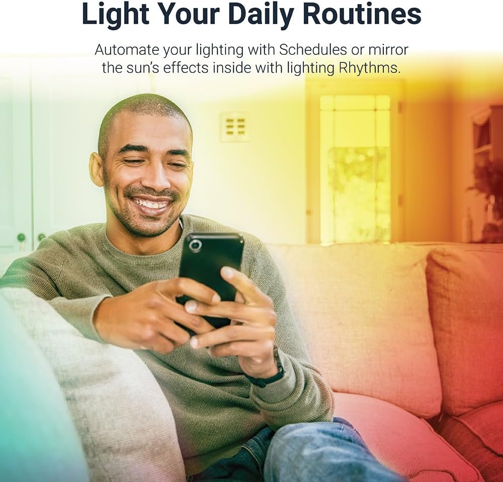 HALO 4" Smart Wi-Fi® Recessed LED Light Powered by WiZ Pro, Dimmable Full Color w/SpaceSense® Motion, Smart Home Ready - RL4069WZRGBWWHR