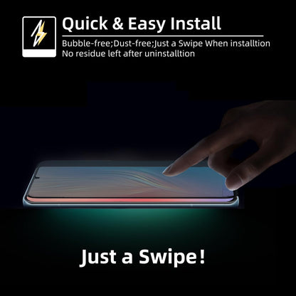 【3+1 Pack】Designed for Samsung Galaxy S23 FE Privacy Screen Protector,9H Tempered Glass,AntiSpy Film【Not Support Fingerprint Unlock】Amleute Compatible with Samsung S23 FE 5G