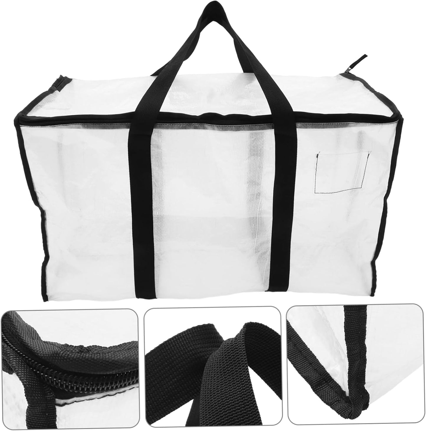 Alipis Travel Packing Bag Storage and Organization for Closet under Bed Camping Dorm Large Handle