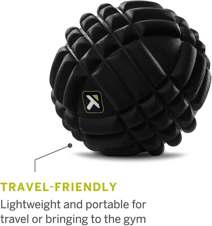 Trigger Point Performance Grid X Massage Ball for Deep Tissue Massage and Exercise Recovery, Black