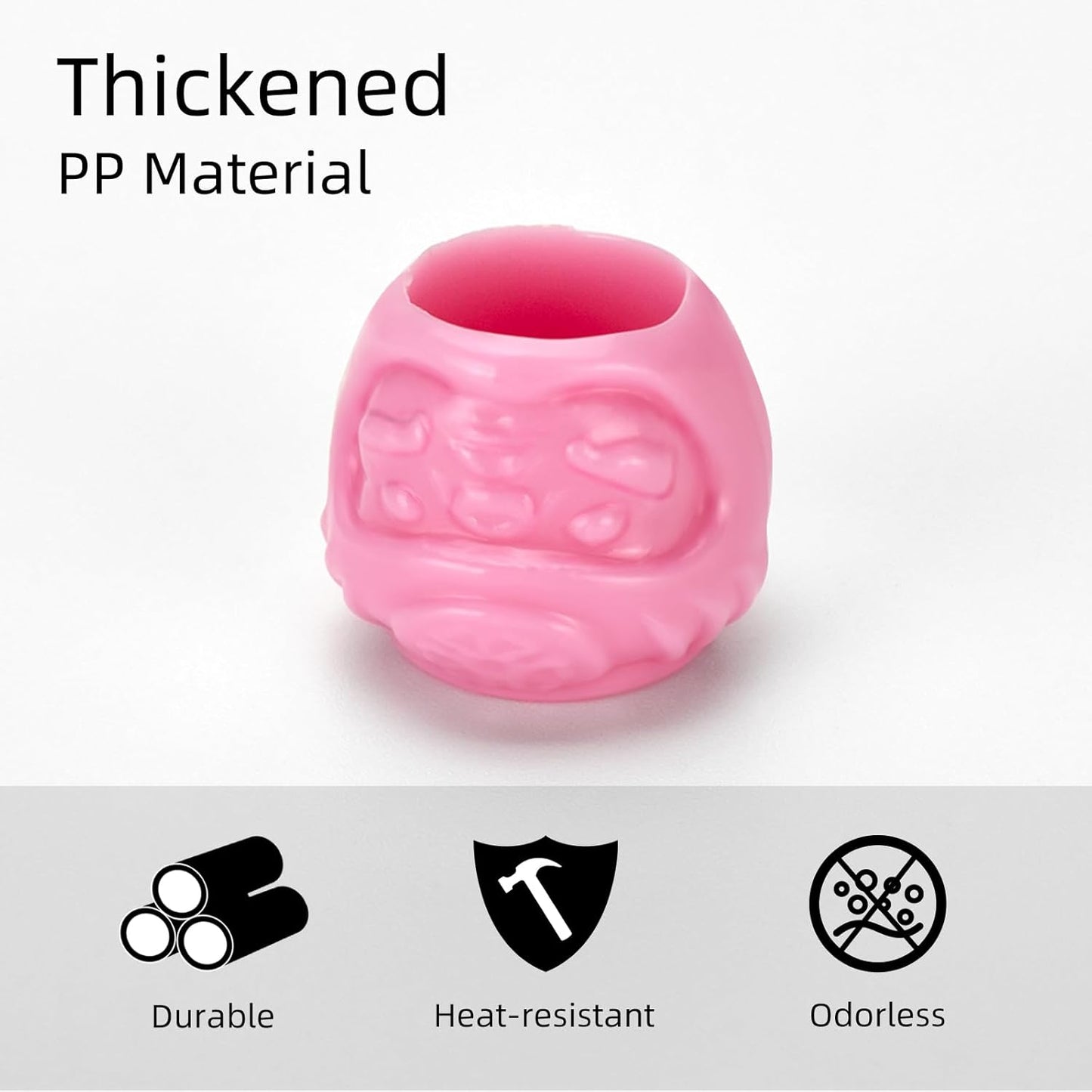 ATOMUS 200 Pieces Pink Disposable Tattoo Ink Cups Pigment Caps Tattoo Permanent Makeup Container Cap for Holding Tattoo Ink Accessories