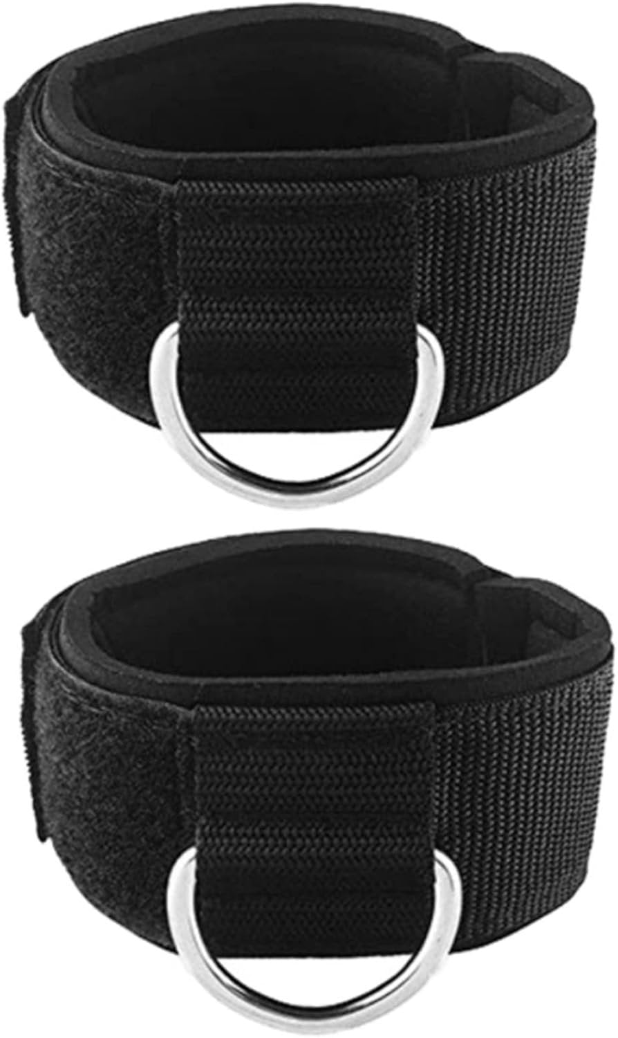 Ankle Straps for Cable Machine Kickbacks in Home & Gym(Pair),Neoprene Padded for Glute kickbacks & Lower Body Exercises, Ankle Cuffs for Men & Women Gym Accessories