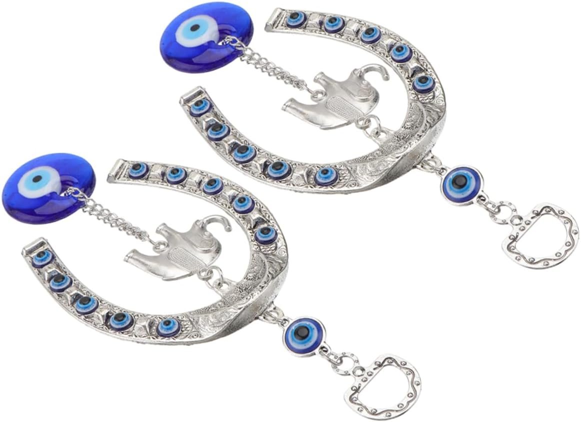 MAGICLULU 2 Set Ornamento Sospeso Da Elefante Occhio Decorazioni Per La Casa Della Statua Dell'elefante Decorazione Di Elefanti Per Interni Arredamento Elefante Per La Casa Resina 2 Pezzi*2