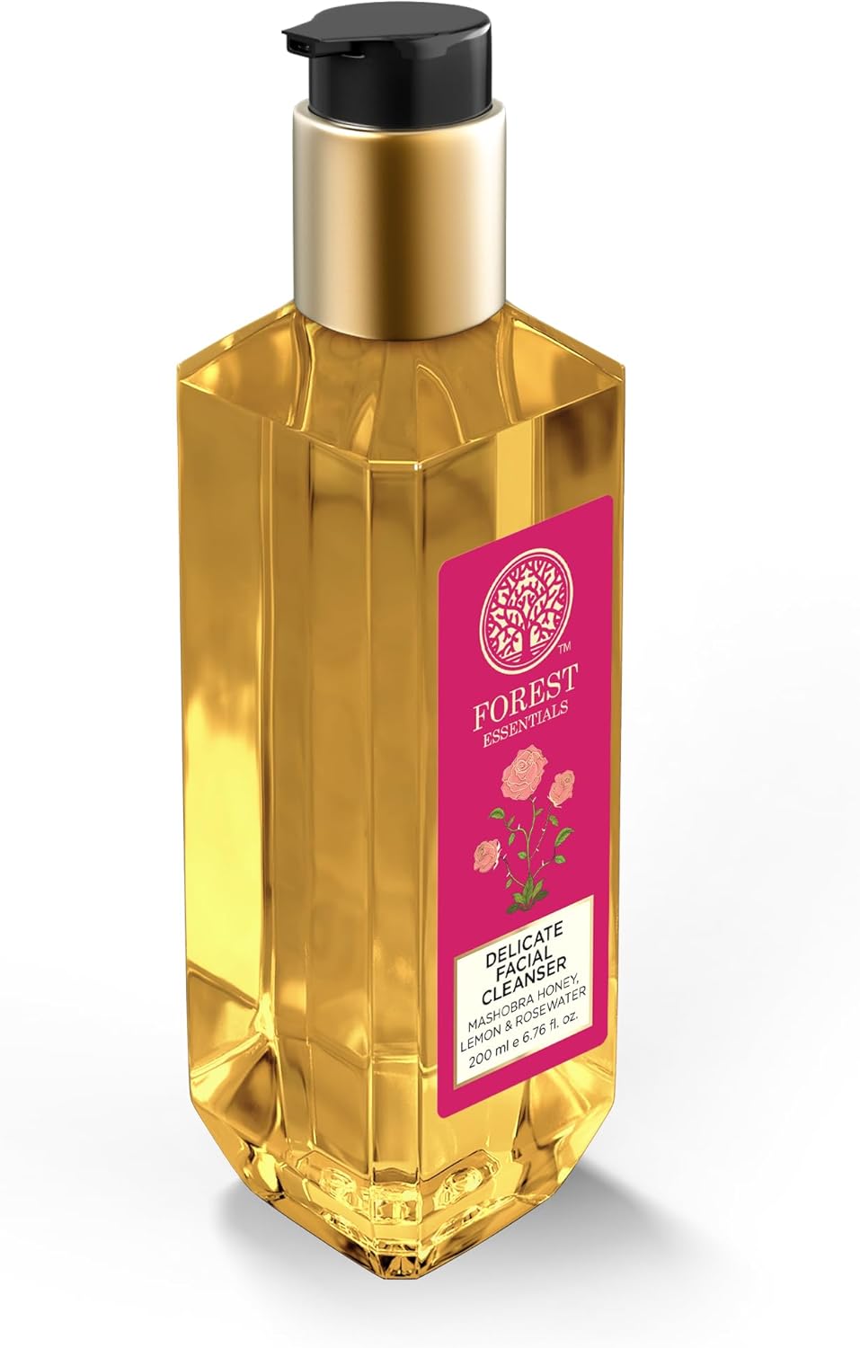 Forest Essentials Mashobra Honey Lemon and Rosewater Facial Cleanser 200ml