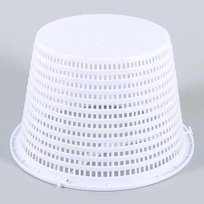 Skimmer Basket, Pool Filter, 6.3x3.82 inches Floating Design, Comfortable Fit Sturdy Material, Pool Debris Remover for Commercial, Residential, Water Maintenance, Cleaning