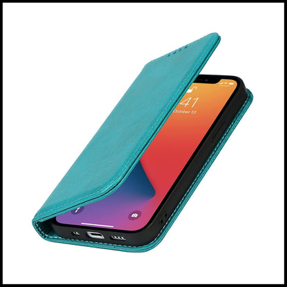 FROLAN for iPhone 13 Pro Wallet Case with Card Holder, Premium PU Leather Credit Slot Flip Folio Book Drop Protection Shockproof Phone Cover for iPhone 13 Pro 6.1 Inch (Sky Blue)