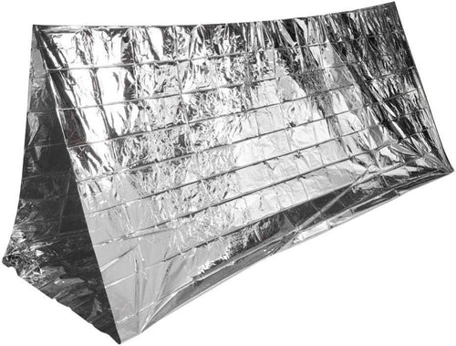 Emergency Thermal Blankets, Mylar Survival Shelter Tent First Aid Kit Weather
