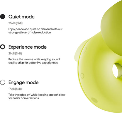 Loop Switch Earplugs – Multi-Mode Noise-Reducing Earplugs | Adjustable Passive Hearing Protection for Focus, Travel, Concerts, Socializing, Sports Events & Noise Sensitivity | Reusable Ear Protection
