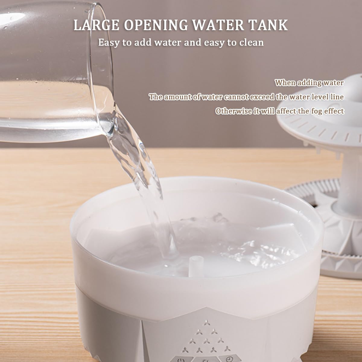 Cloud Rain Humidifier with Remote Control, 7 Colorful Light Raindrop Aroma Diffuser with Water Drop Sound and 3 Gear Timing, Air Humidifiers for Home, Office, Car, Bedroom