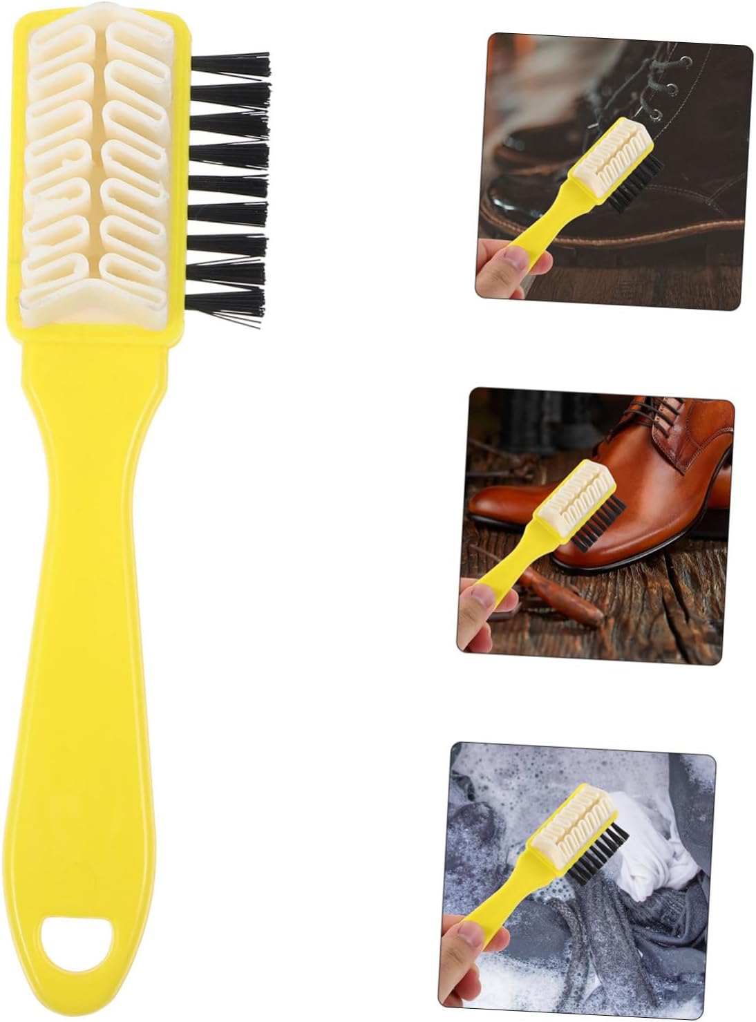 Ipetboom Portable Scrub Brush for Cleaning Shoes Durable and Compact Clothing Washing Brush for Gentle Cleansing Footwear Essential for Daily Care