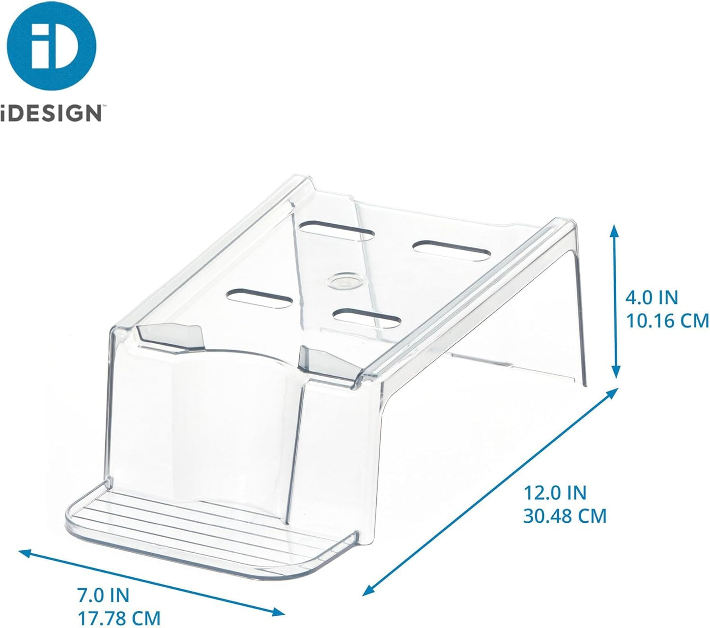 iDesign Detergent Riser, Clear