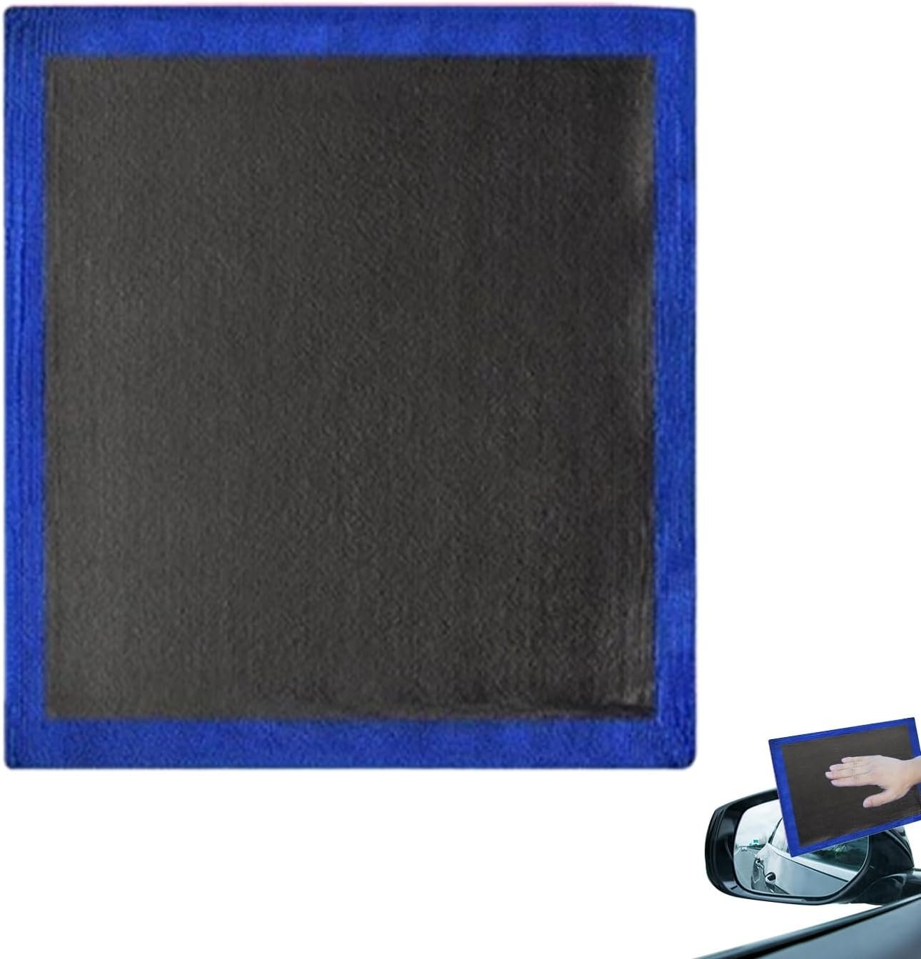 Generico Clays Towel Auto-Detailing, Clay Rag for Car Detailing 2 Sided, Auto Cleaning Accessories, Detailings Alternative Mitt for Motorcycle, Bicycles, Car, 12 x 12 Inches