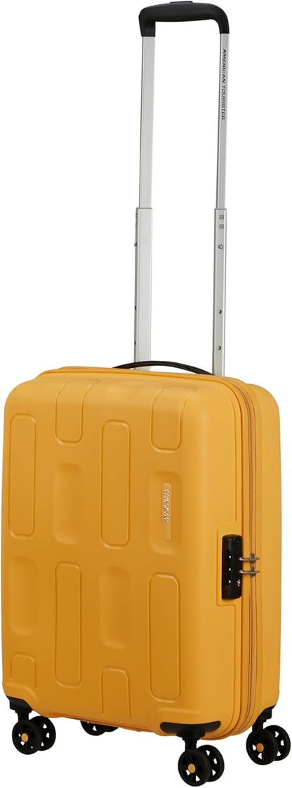 American Tourister Ellipso Spinner Suitcase, Banana Cream, Ellipso