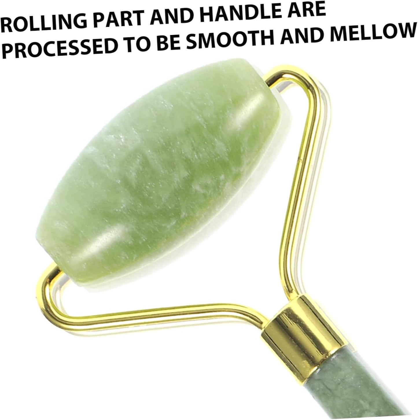 WOFASHPURET Aging Jade Roller Skin Care Massager for Face Puffiness Relief Comfortable Grip Face Massage Tool for Redness Migraine Relief present for Friends and Family