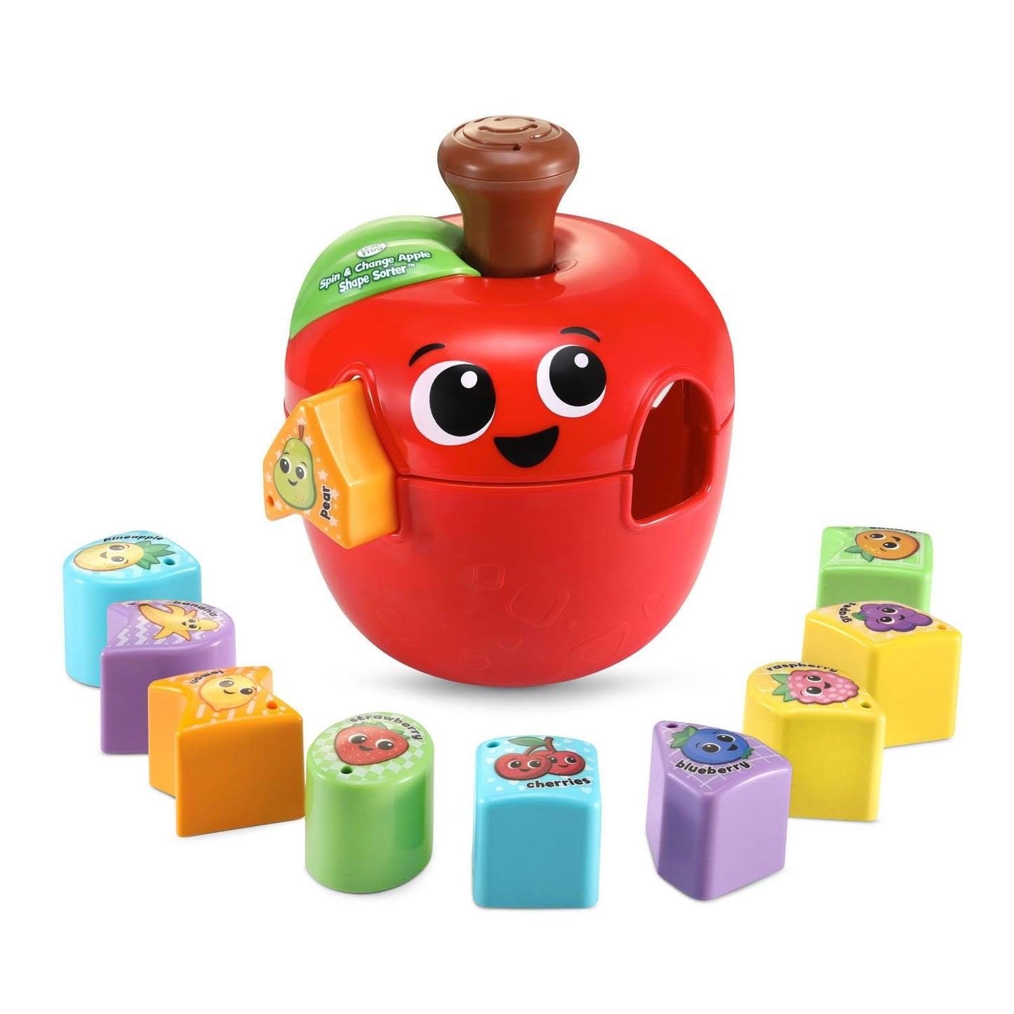 LeapFrog Spin and Change Apple Shape Sorter (English Version)