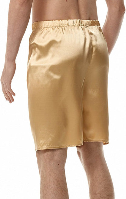 Star Boy Uomo Estate Fitness Sport Tempo Libero Tinta Unita Nero Singolo Strato Pantaloncini per Uomo Tech Mens Pantaloni, Giallo, XXL