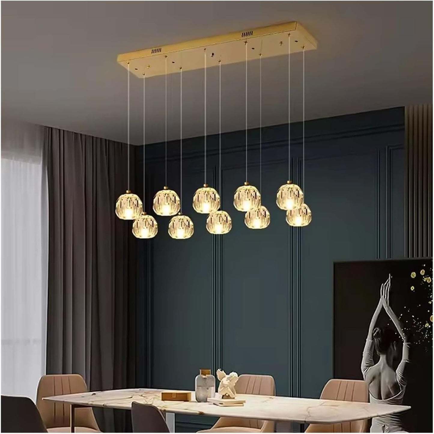 Home Decoration Pendant Lamp Modern Chandelier For Bedroom Ceiling Lamps Interior Lighting Smart Led Chandeliers Indoor Lighting
