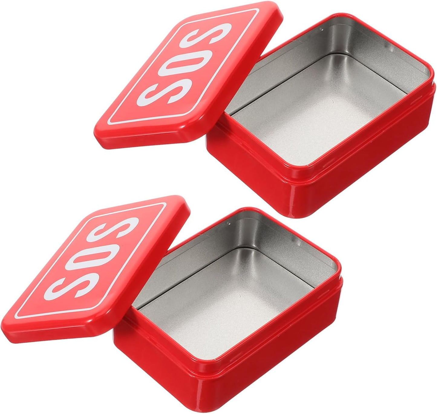 LAPYAPPE Survival Case Metal Small Container Outdoor Tools Organizer Waterproof Emergency Kit