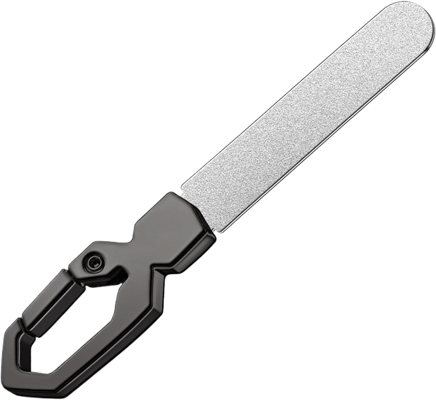 Mimoqk Metal Fingernail File, Double Sided Stainless Steel Nail Grinding Tool, Portable Nail Care Accessory Women, Men, and Toenail Grooming, Personal Hygiene for Home Use, 3.5inch