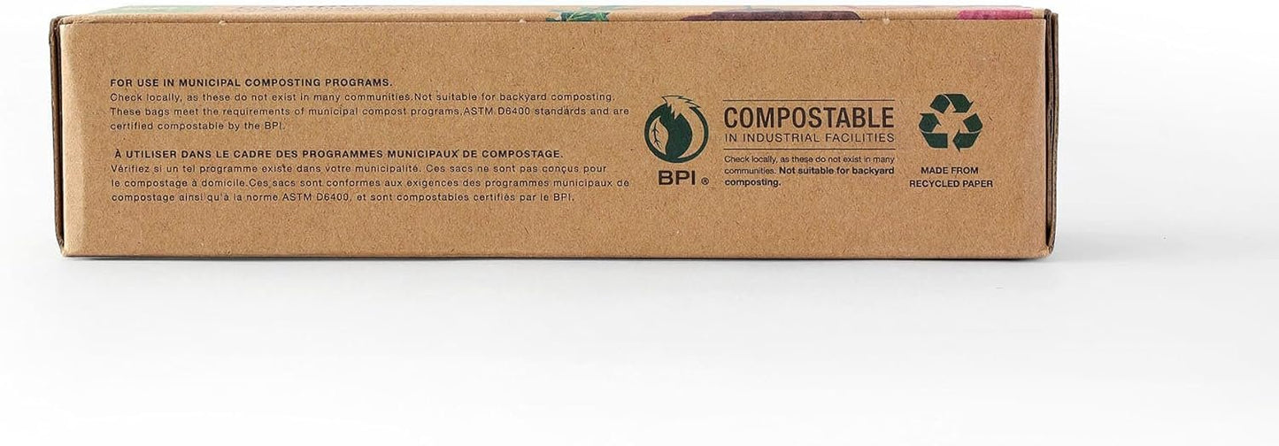 LEAF Compostable Kitchen Bin Liner (Small 60 Count)