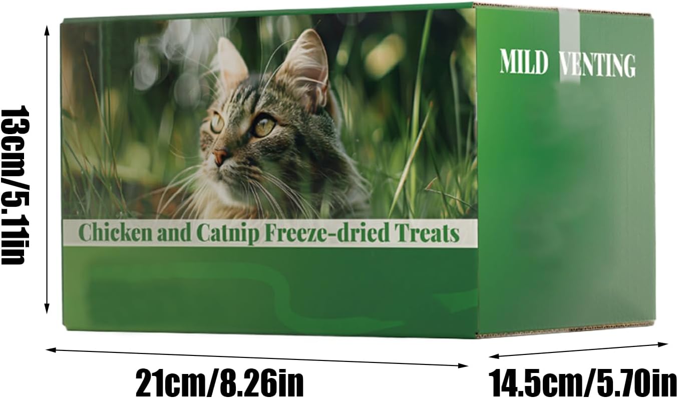 Cat Grass Teething Stick, Edible Grass Sticks, 8.27x5.71x5.12 inches Individually Packaged Kitten Chew Toys for Care, Digestion Support, and Daily Natural Pet Chewing