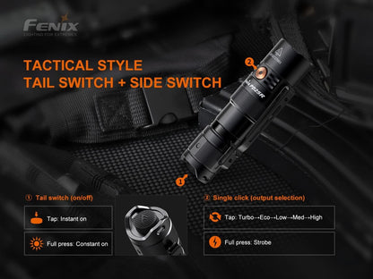 Fenix PD25R Rechargeable Compact Flashlight ** Canadian Edition