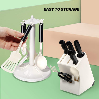 CUTE STONE 40PCS Pretend Play Kitchen Toys,Toy Cookwares with Spray Pressure Cooker,Electronic Induction Cooktop and Cooking Utensils,Tablewares Toy,Play Food, Shopping Basket Learning Gift for Kids