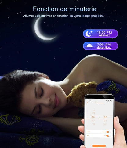 DUSKTEC RGB LED Downlights Ceiling 10W, Colour Changing Spot Lights Dimmable 95-110mm Cutout, Smart Bluetooth Recessed White Spotlights 4 inch, IP44 Ultra Slim APP Controlled Kitchen Lighting 4 Pack