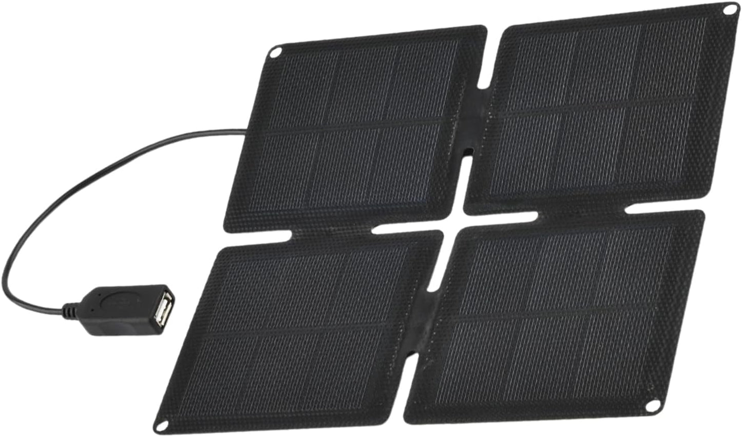 Portable Solar Charger, Foldable Panel Charger, Outdoor Power Source, High-Efficiency Energy Output, Lightweight 200g Design, 7.87x7.87x0.39 inches, Use for Cameras, Phones