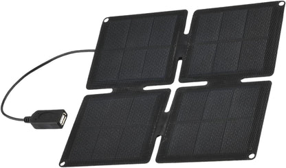 Portable Solar Charger, Foldable Panel Charger, Outdoor Power Source, High-Efficiency Energy Output, Lightweight 200g Design, 7.87x7.87x0.39 inches, Use for Cameras, Phones