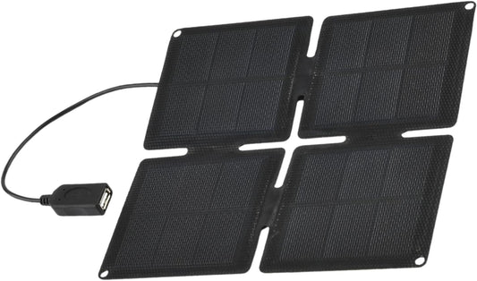 Portable Solar Charger, Foldable Panel Charger, Outdoor Power Source, High-Efficiency Energy Output, Lightweight 200g Design, 7.87x7.87x0.39 inches, Use for Cameras, Phones